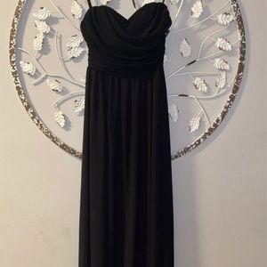 Luxurious strapless dress